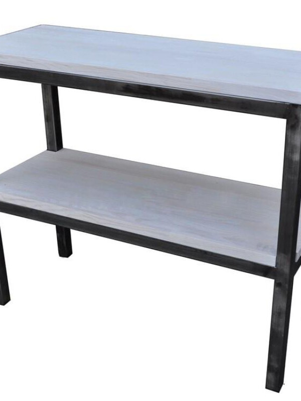 Стол консольный в стиле лофт GES-407 купить Стол консольный в стиле лофт GES-407